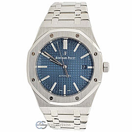 Audemars Piguet Royal Oak Blue Dial Stainless Steel Watch 15400ST.OO.1220ST.03