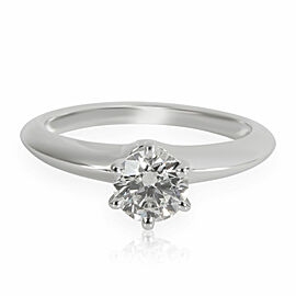 Tiffany & Co. Diamond Engagement Ring in Platinum H VS2 0.65 CTW