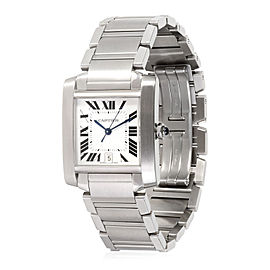 Cartier Tank Francaise Men's Watch in Stainless Steel