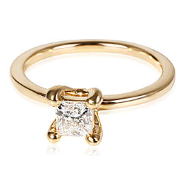 GIA Certified 0.50 Ct Radiant cut Diamond Engagement Ring in 14K Yellow Gold