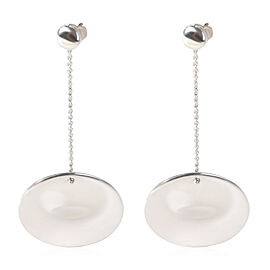Tiffany & Co. Elsa Peretti Round Drop Earrings in Sterling Silver