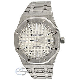 Audemars Piguet Royal Oak Silver Dial Stainless Steel Watch