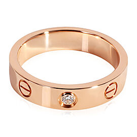 Cartier LOVE Diamond Ring in 18k Rose Gold