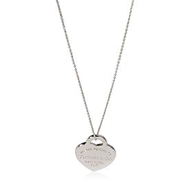 Tiffany & Co. Return to Tiffany Heart Tag Pendant in Sterling Silver