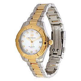 Tag Heuer Aquaracer Unisex Watch In Stainless Steel/Gold Plate