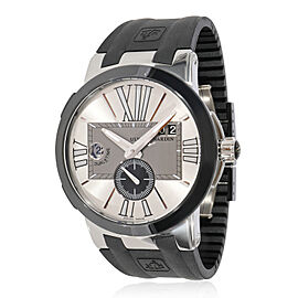 Ulysse Nardin Executive Dual Time Men's Watch in Stainless Steel/Ceram