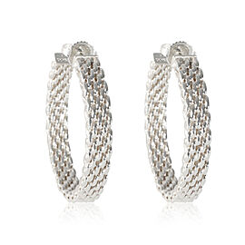 Tiffany & Co. Somerset Large Hoop Earring in Sterling Silver
