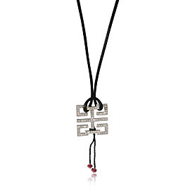Cartier Le Baiser du Dragon Pendant Necklace With Ruby Tassel