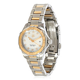 Tag Heuer Aquaracer Women's Watch in Stainless Steel/Yellow Gold