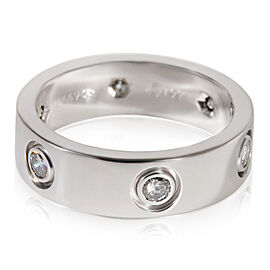 Cartier Love Diamond Ring in 18k White Gold