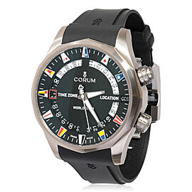 Corum Admiral's Cup Worldtimer 637.101.04/F371 Men's Watch in Titanium