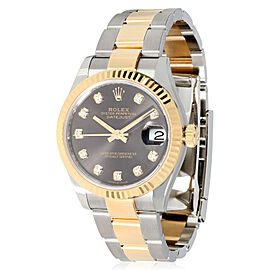 Rolex Datejust Unisex Watch in 18kt Stainless Steel/Yellow Gold