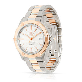 Tag Heuer Aquaracer Men's Watch in 18kt Stainless Steel/Rose Gold