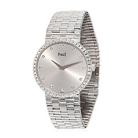 Piaget Traditional Unisex Watch in 18kt White Gold