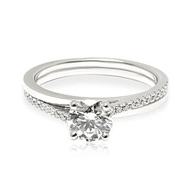 DeBeers Diamond Promise Engagement Ring in Platinum