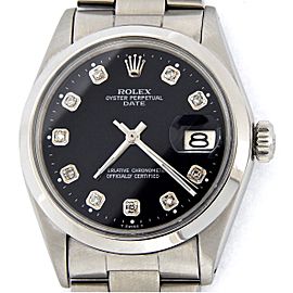 Rolex Date 1500 Vintage 34mm Mens Watch