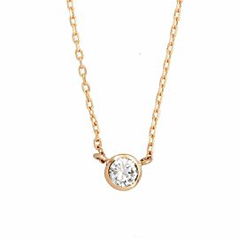 18k pink gold Diamond Necklace