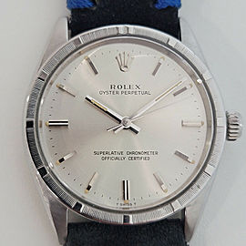 Mens Rolex Oyster Perpetual Ref 1007 34mm Automatic 1960s Vintage RJC114