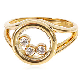 Chopard Happy Diamonds Icon Ring in 18k Yellow Gold 0.17 CTW