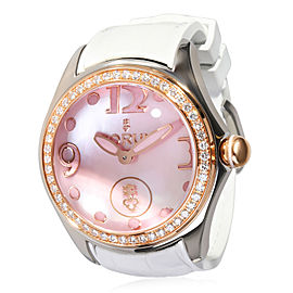 Corum Bubble Unisex Watch in 18kt Stainless Steel/Rose Gold