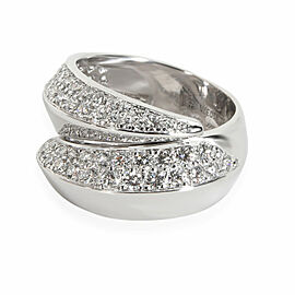 Cartier Panthere Griffe Diamond Ring in 18K White Gold 1.7 CTW