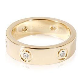 Cartier Love Diamond Ring in 18k Yellow Gold 0.46 CTW