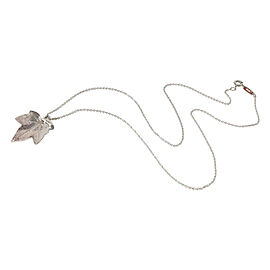 Tiffany & Co. Maple Leaf Pendant in Sterling Silver