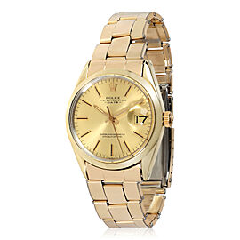 Rolex Date Men's Watch in Gold Shell