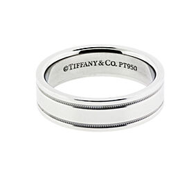 Tiffany & Co Double Milgrain Wedding Band Ring