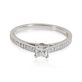 Tiffany & Co. Grace Diamond Engagement Ring in Platinum D VS1 0.35 CT