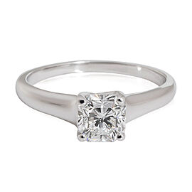 Tiffany & Co. Lucida Diamond Engagement Ring in Platinum E VS1 0.82 CTW