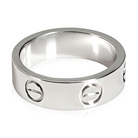 Cartier LOVE Ring in 18k White Gold