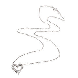 Tiffany & Co. Diamond Heart Pendant in Platinum 0.25 CTW