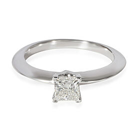 Tiffany & Co. Diamond Solitaire Ring in 950 Platinum H VVS2 0.38 CTW