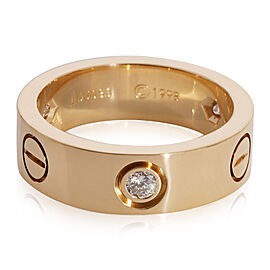 Cartier Love Diamond Ring in 18k Yellow Gold