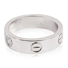 Cartier LOVE Diamond Ring in Platinum