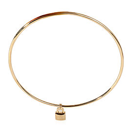 Tom Ford Padlock Choker Necklace in 18k Yellow Gold