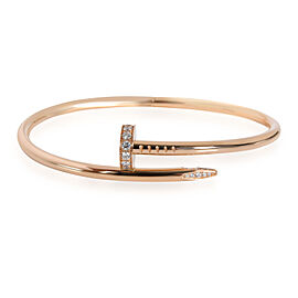 Cartier Juste un Clou Diamond Bracelet in 18K Pink Gold