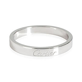 Cartier C De Cartier Wedding Band in Platinum