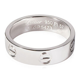 Cartier Love Ring in 950 Platinum