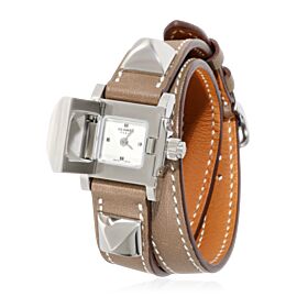 Hermès Mini Medor Women's Watch in Stainless Steel
