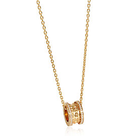 BVLGARI B.zero1 Diamond Necklace in 18k Yellow Gold