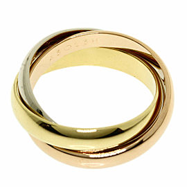 CARTIER 18K Yellow Gold Trinity Ring LXGQJ-933