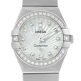 Omega Constellation 123.15.27.60.55.002 Diamond 27mm Watch