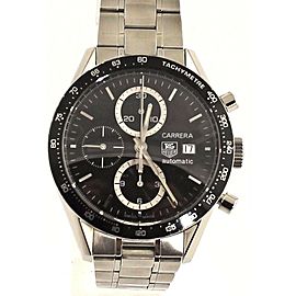 AUTHENTIC TAG HEUER CARRERA CV2010.BA0794 CHRONOGRAPH AUTOMATIC LUXURY WATCH