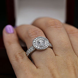 Amazing 14k White Gold Cocktail Ring with 2.35ct. Total Diamond Weight