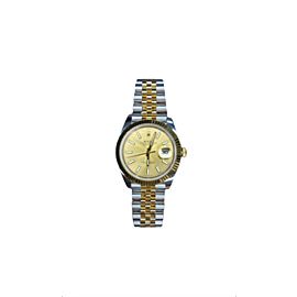 Rolex Datejust 41, 18k Yellow Gold, Stainless Steel, Champagne Dial, 126333