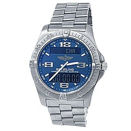 Breitling Aerospace Avantage Titanium Quartz Blue Men's Watch
