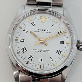 Mens Rolex Oyster Perpetual Ref 6564 34mm Automatic c1950s Swiss Vintage RJC146