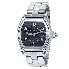 Cartier Roadster Stainless Steel Automatic Black Men's Watch